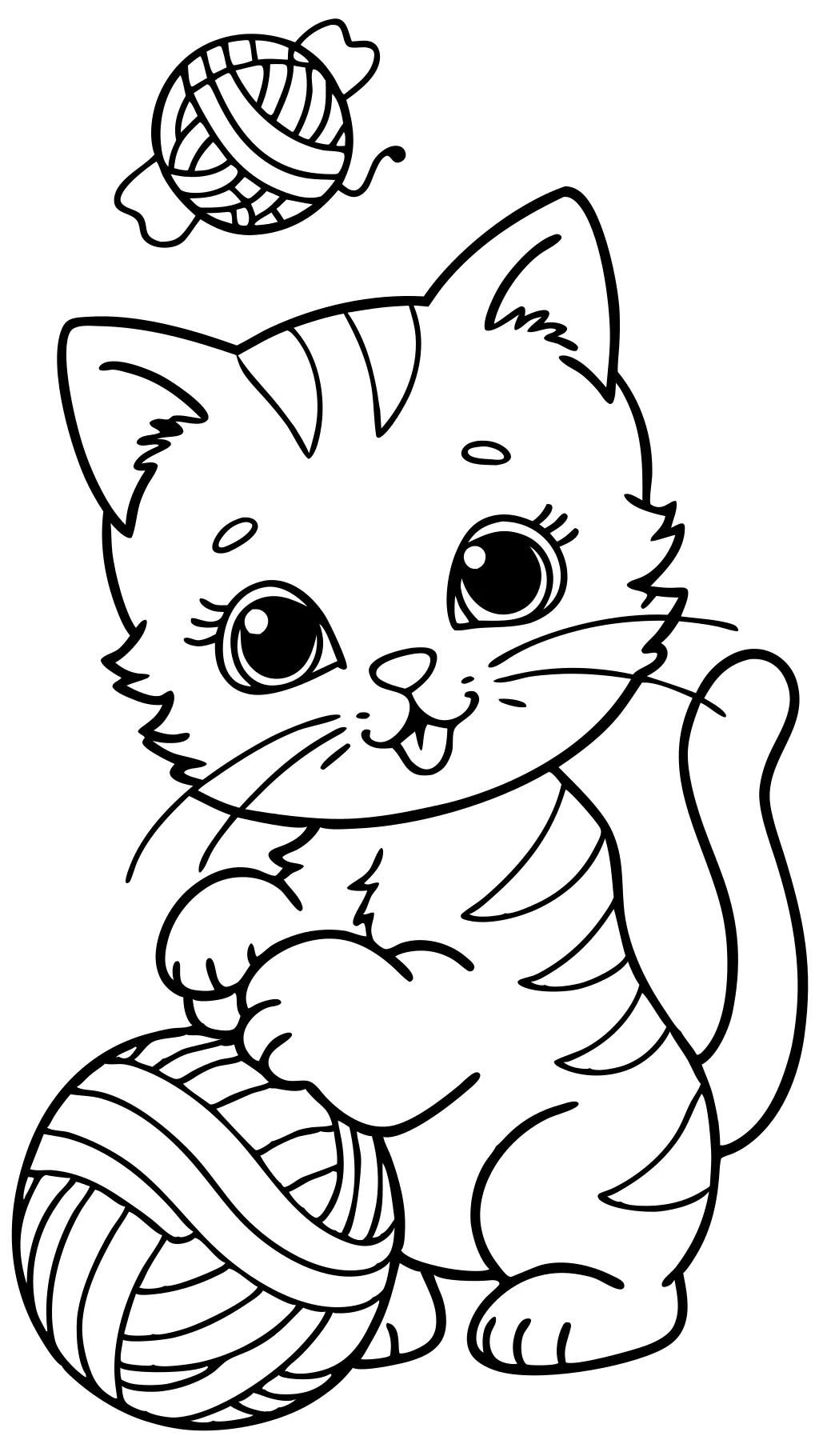 free coloring pages kittens